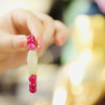 Tourmaline Hồng Dzi Tara 2 Mắt